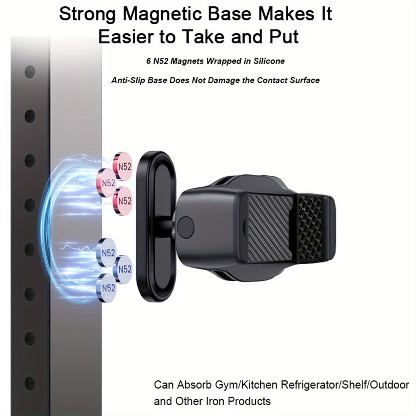 PEAK magnetic gym mount