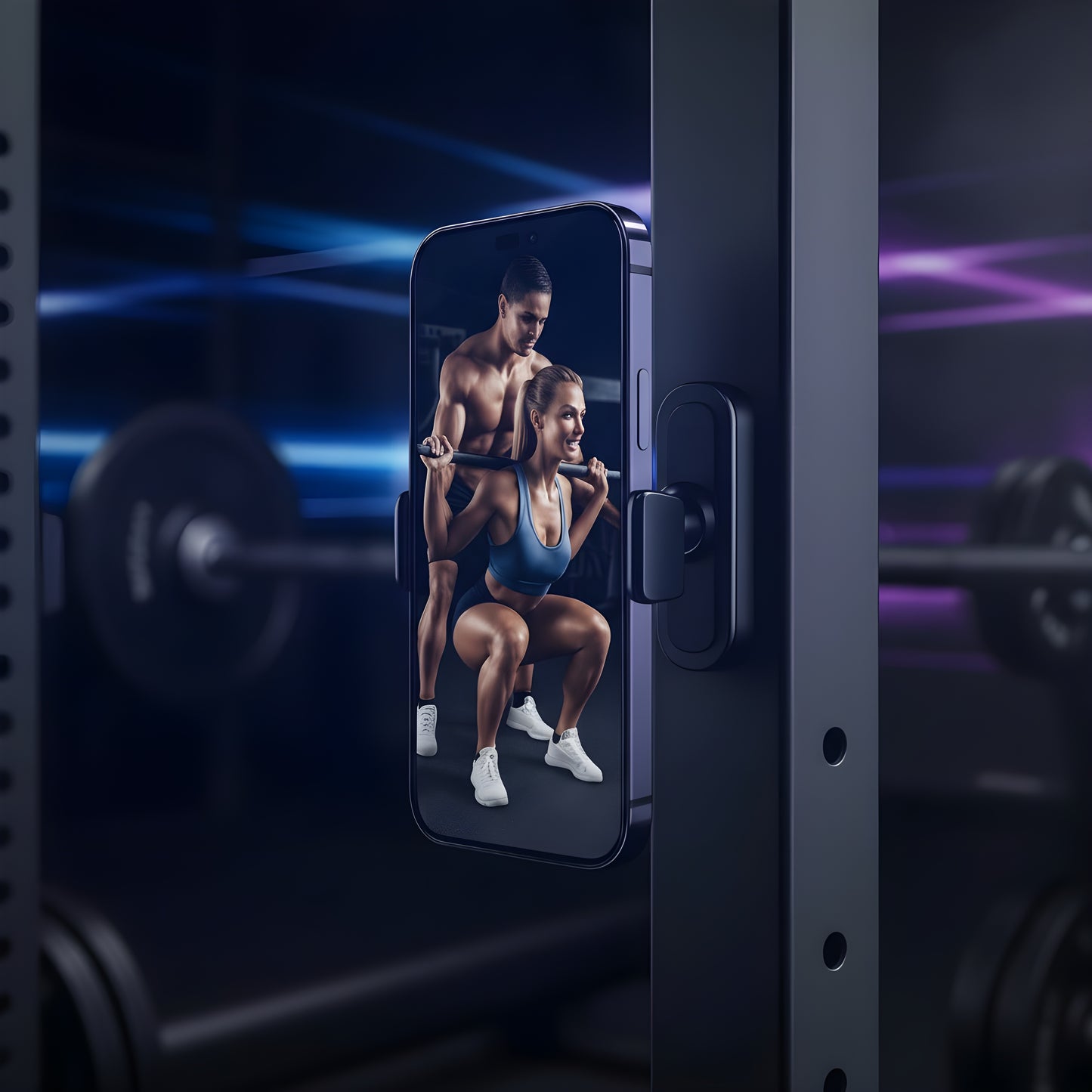 PEAK magnetic gym mount