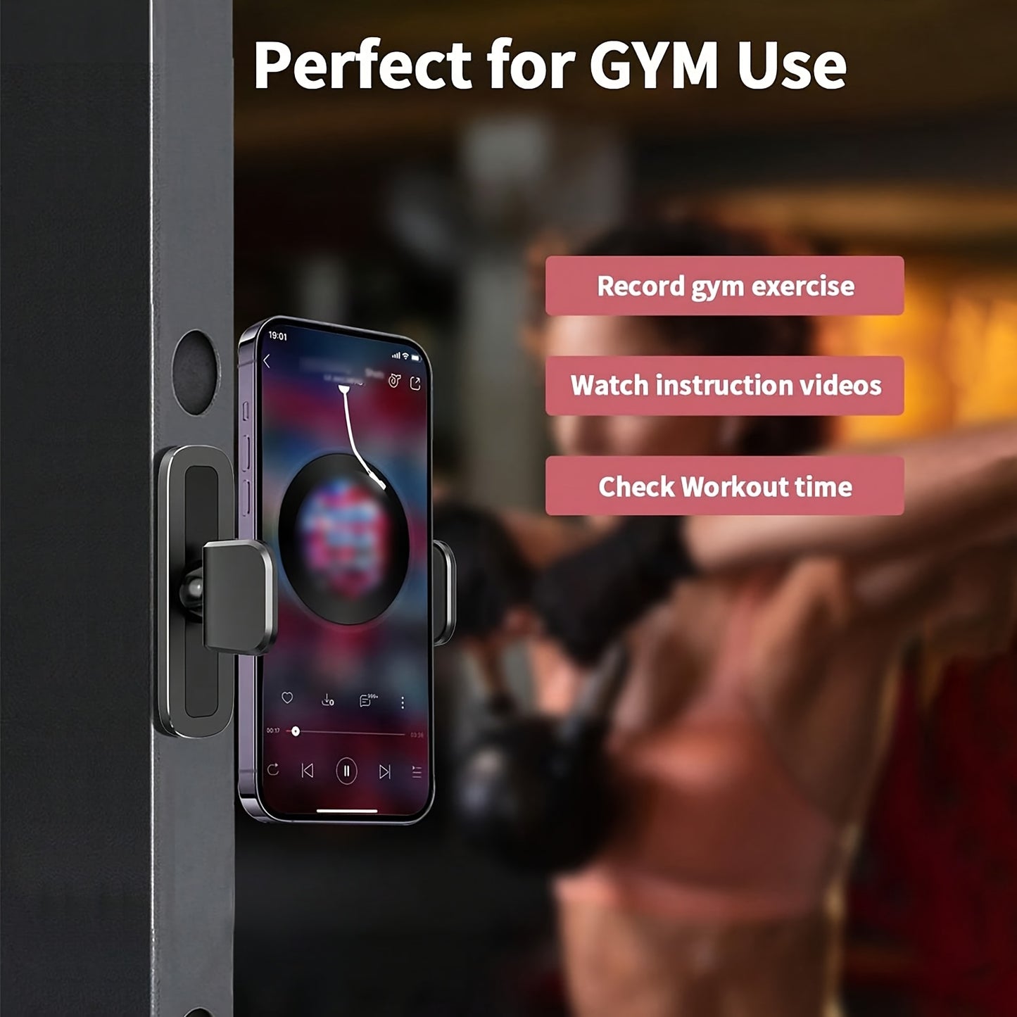 PEAK magnetic gym mount